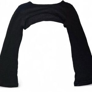 Black Knit Shrug